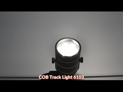 Proyector brillante estupendo montado ahuecado/superficial del fondo LED de la luz comercial de la pista