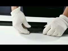 2 líneas emergen pista de cobre redonda montada que enciende el sistema ferroviario el 1m los 2m 3M