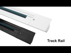 Sistema de carril de cobre cuadrado con iluminación de pista, cuatro cables integrados