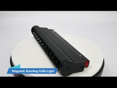 Lámpara de rejilla de ángulo ajustable giratoria Foco de pared emisor de luz directa