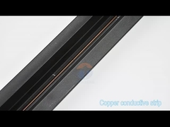 Luz magnética montada superficial ahuecada de aluminio de la pista del carril magnético LED de la pista