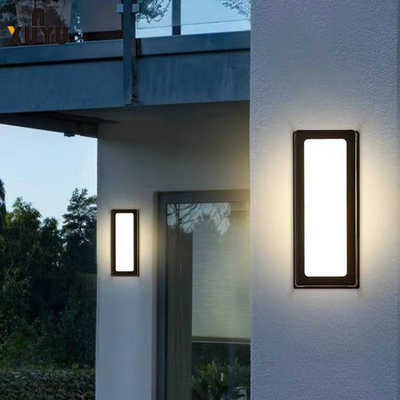 la pared moderna de 18W 30W LED enciende negro al aire libre moderno de los apliques de AC85-265V