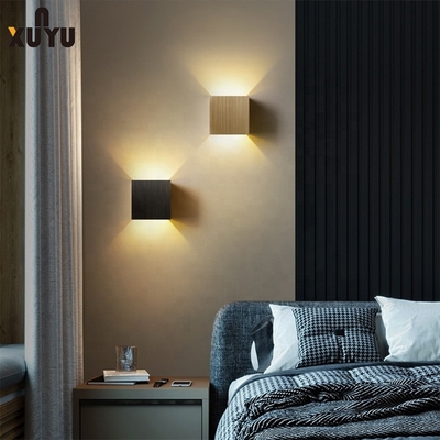Luz cuadrada cepillada multicolora 1080lm de la pared arriba y abajo de la iluminación