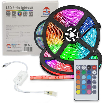 Barra ligera llevada flexible elegante del RGB de la luz de tira 220V del arco iris de alto voltaje LED