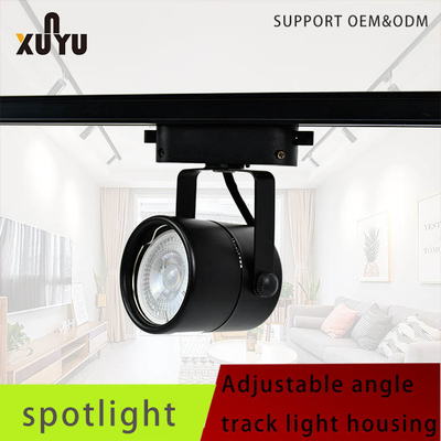 Accesorio de iluminación redondo de aluminio puro de la pista Gu10 90 Lm/W para el hogar