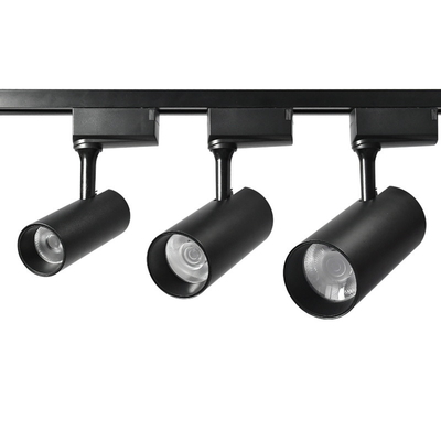 Negro de la ventana de tienda de ropa de la luz 30w 20w de la pista de la mazorca 3000k \ 4000k del Cct