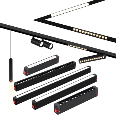 Alta tensión 220V Magnético de la pista de luz Incorporado Intelligente Led Proyector Proyector