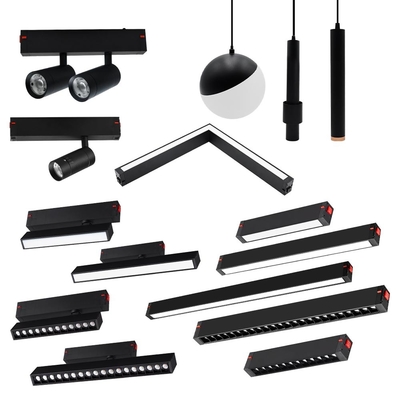 Smart 2.4G Magnetic Track Light Simple Moderno LED Superficie montado luz de inundación