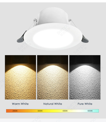 9W 12W LED acó el cuadrado de Downlight 4000K 6000K acado encendiendo la modificación
