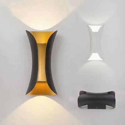 10W moderno arriba y abajo de la lámpara al aire libre del aplique llevó la luz de la pared de los accesorios decorativa