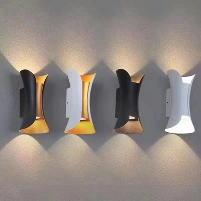 10W moderno arriba y abajo de la lámpara al aire libre del aplique llevó la luz de la pared de los accesorios decorativa
