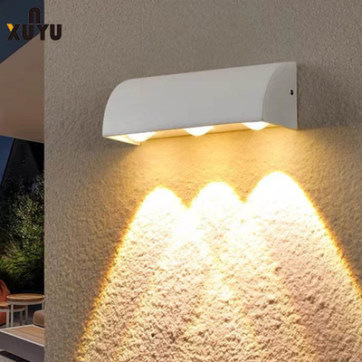 La pared moderna luminosa del LED enciende la prenda impermeable 3W/9W fuera de luces de la pared