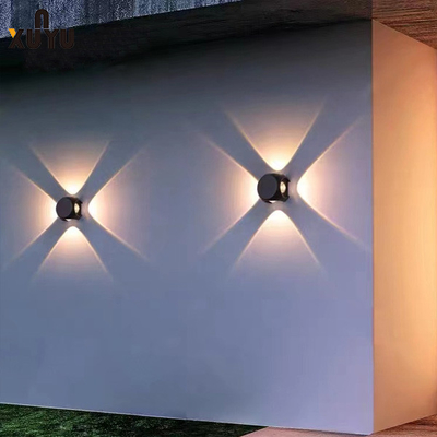 las luces al aire libre de la pared 4W impermeabilizan 70*70*50M M para el vestíbulo/el balcón