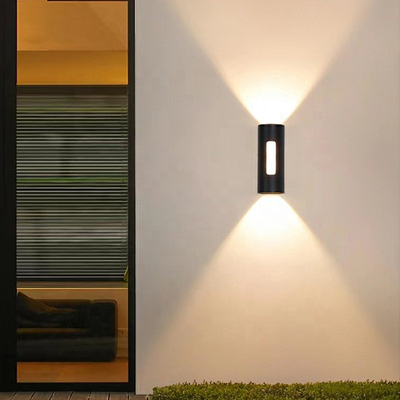 Jardín cilíndrico 12w para arriba abajo de la prenda impermeable múltiple ligera 3000K