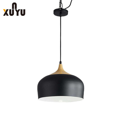cabeza de madera sólida de la luz pendiente de 300mm*160m m LED sola 40000 horas de vida útil