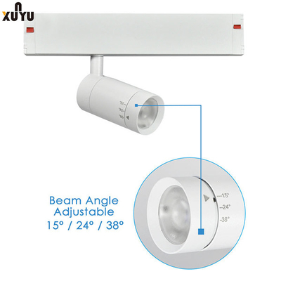 Iluminación magnética de la pista del proyector de la luz 7W 9W de la pista de 2700K-6000K LED