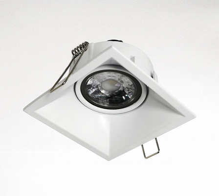 Vivienda del soporte Mr16 Downlight de la luz de techo del cuadrado de Mordern Gu10 Mr16