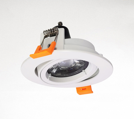 La ronda Mr16 acó la iluminación conteniendo el aluminio blanco del color ajustable