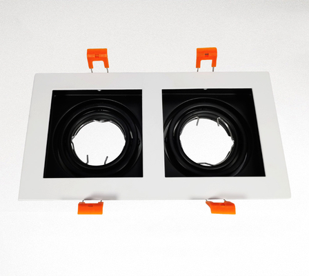 El ángulo ajustable de la vivienda principal doble del rectángulo Mr16 Downlight acó