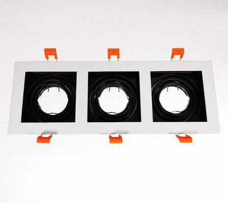 Mantenimiento fácil de vivienda integrado principal de tres Mr16 LED para Downlight