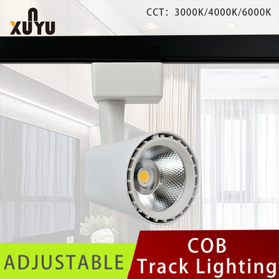 Luz llevada minimalista 10w de la pista para las mejoras para el hogar que dirigen comerciales de iluminación