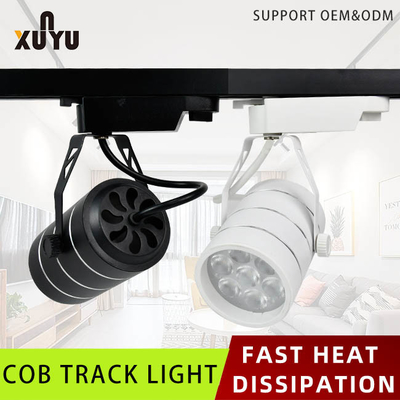 disipación de calor rápida del proyector ajustable de la luz de la pista de 4000K 6500K LED