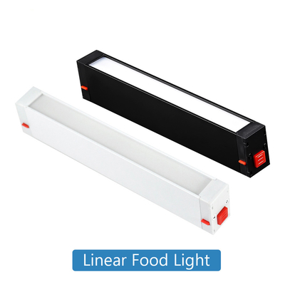 Luz de inundación lineal LED de iluminación comercial oculta y montada en la superficie