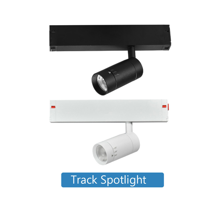 Luz de pista magnética LED de color de atenuación inteligente Sin luz principal 7w 20w Iluminación de proyector