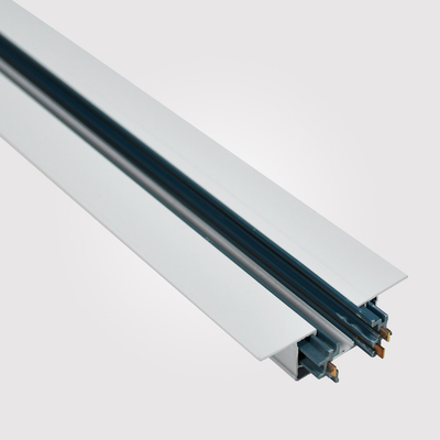 El proyector trifilar integrado blanco del carril de la pista llevó la luz de la pista modificada para requisitos particulares