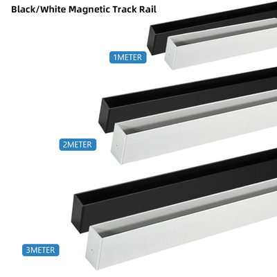 Lote de levantamiento encubierto montado superficial de la luz 220V del carril de Gray Pre Buried Magnetic Track