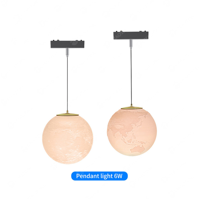 3000K Magnético lámpara de luz lámpara de 6Watt 360 ° Luna Tierra
