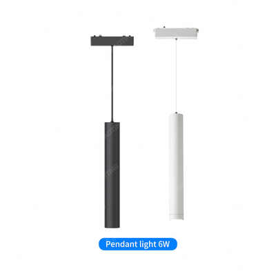 Luces de aluminio de aluminio magnético para candelabros rectos anti-reflexión 6W 24°