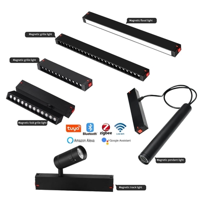 220V de alta tensión magnética Inteligente oscurecimiento y color COB lámpara de candela