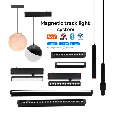 Magnético 10W 20W LED Pendant Light Salón de estar Casa sin iluminación principal